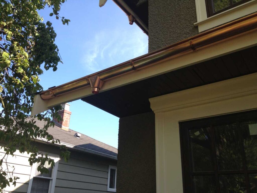 Euro Half Round Gutters Vancouver