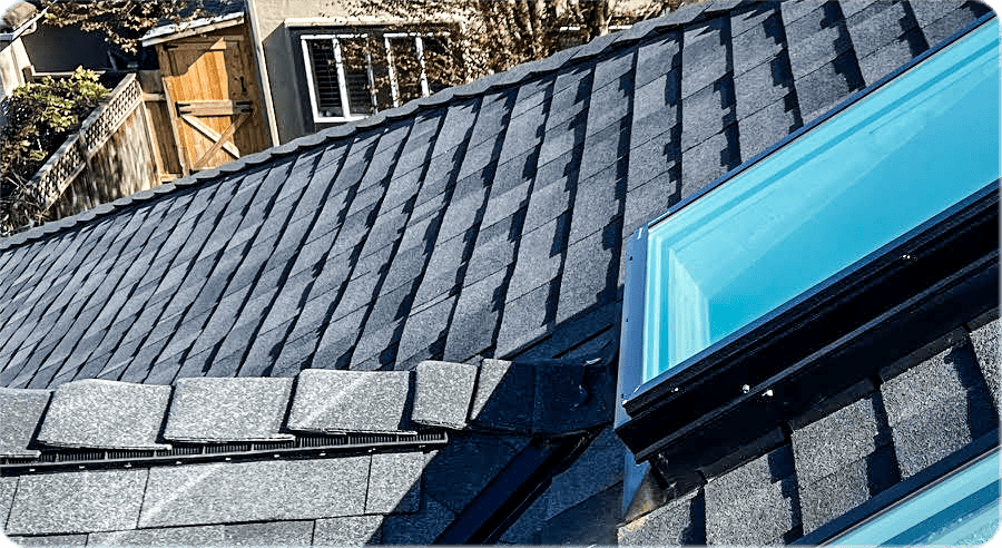 Rubberized SBS Shingles with Skylight