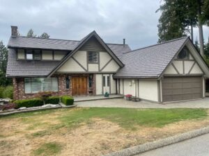 EnviroShake Eco Roofing on a Vancouver Tudor style home
