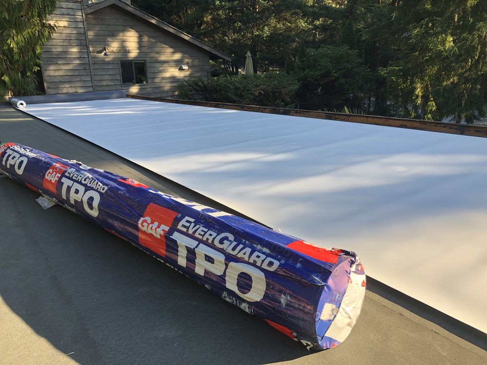 TPO Flat Roofing Vancouver