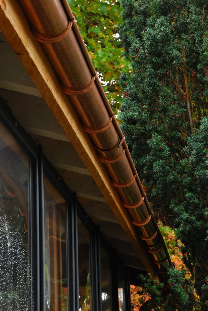 copper gutters