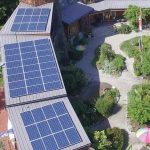 Solar Panels on Rooftop