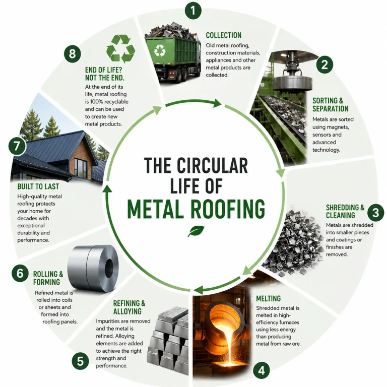 Circular Life of Metal Roofing