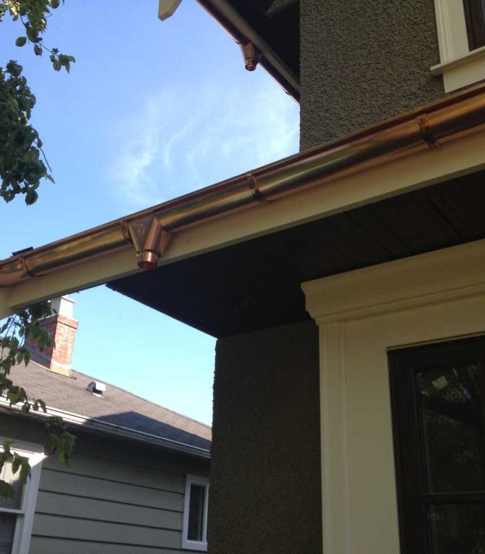 Euro Half Round Gutters Vancouver